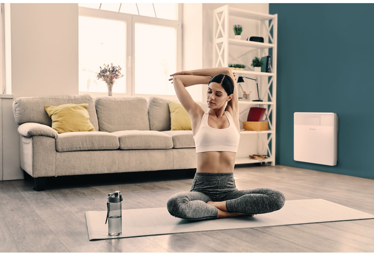 Στην εικόνα απεικονίζεται ο θερμοπομπός σε χρήση.